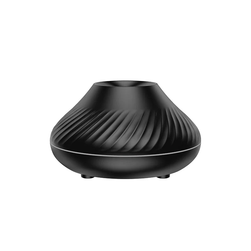Ronde maanvormige aroma diffuser met rustgevende lichtkleuren