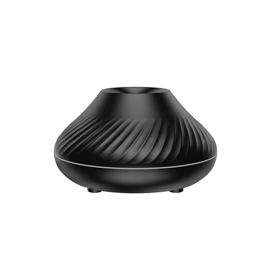 Ronde maanvormige aroma diffuser met rustgevende lichtkleuren